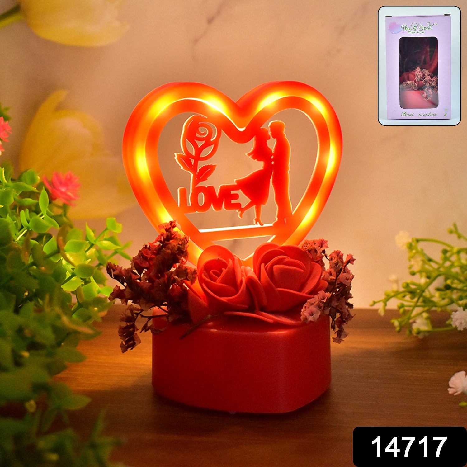 Romantic Heart Couple Showpiece Romantic Heart Couple Showpiece